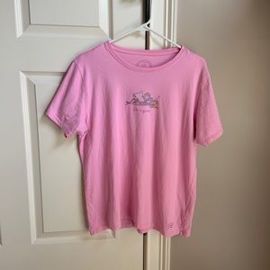 Life is Good Pink Shirt.  MAKE AN OFFER!